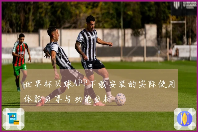 世界杯买球APP下载安装的实际使用体验分享与功能分析